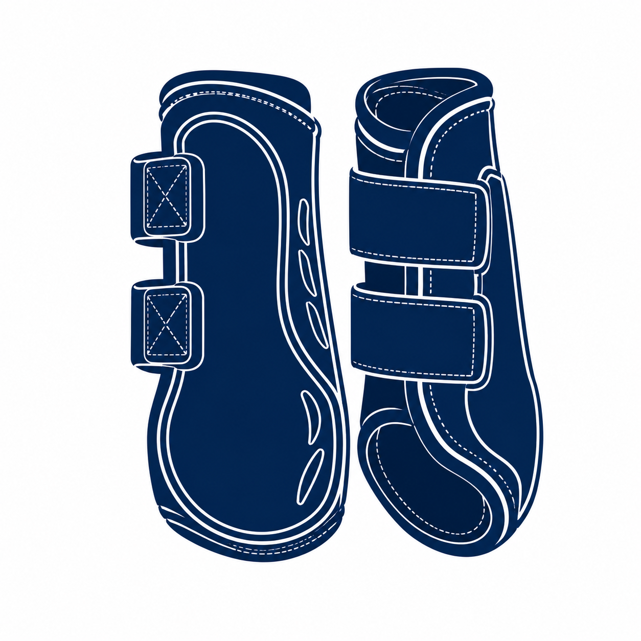 Anatomic Leather Tendon & Fetlock Boots Set